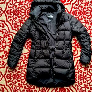 The North Face puffer, size S